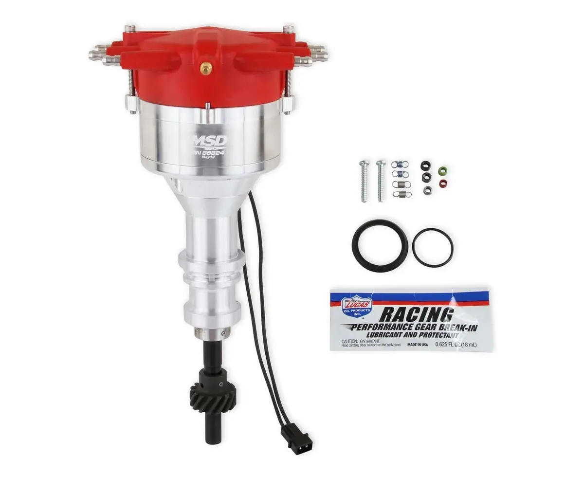 Msd 85824 Pro-Billet Flat-Top Distributor 1
