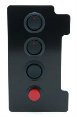 Nitrous Outlet On/Off Switch Panels For Performance Vehicles (Model 00-11009) 1