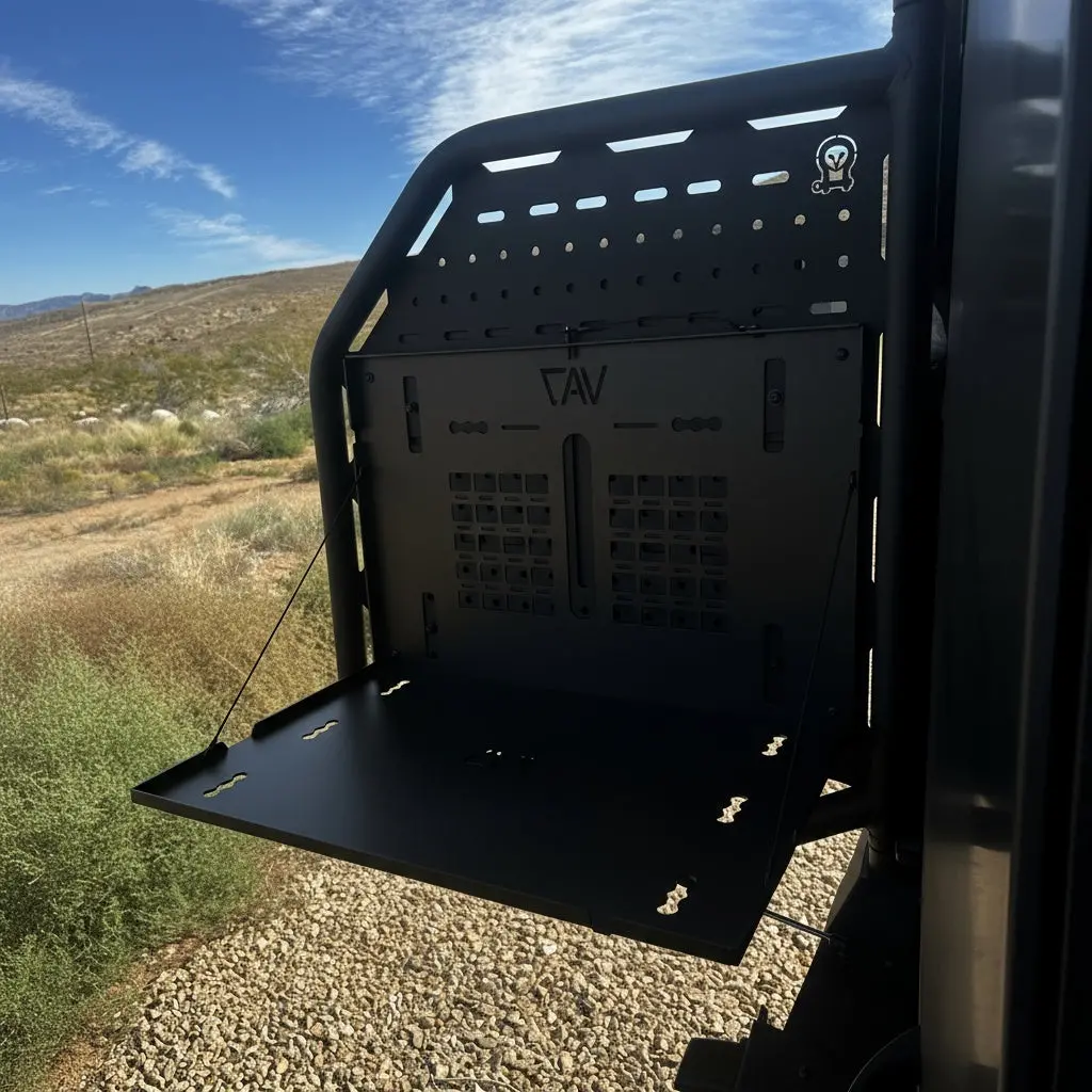 Canyon Adventure Vans Ekko Exterior Drop-Down Table 1