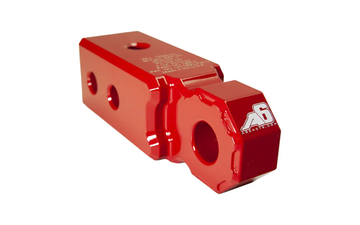 Shackle Block 2.5" - Red 1