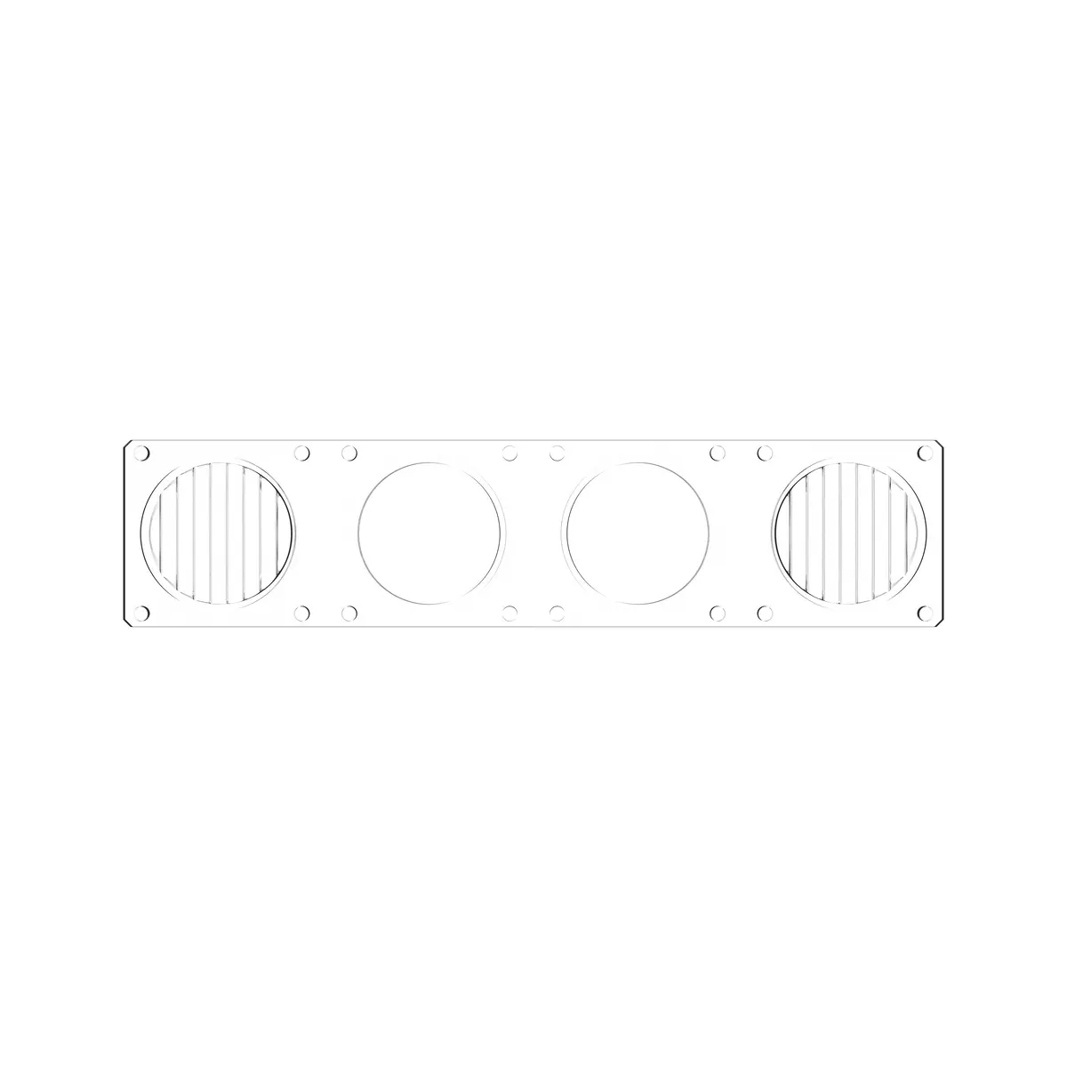 Kc Hilites 4273 10" Kc Lens Flex Era Bar Combo Clear 2
