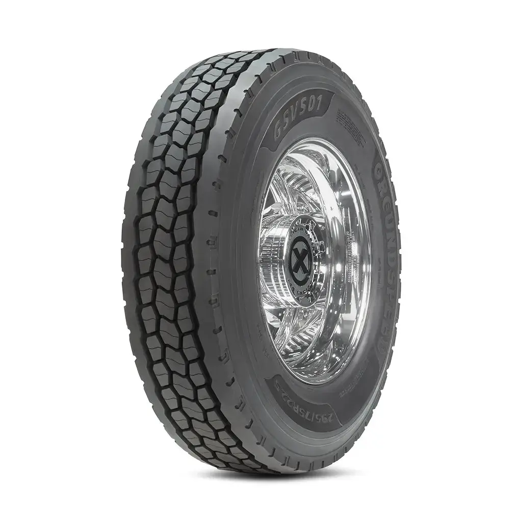 Set Of 4 Tires 295/75R22.5 Groundspeed Gsvs01 Drive Closed Shoulder 14 Ply 1