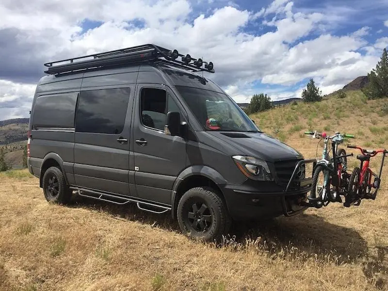 Aluminess 2007+ Mercedes Sprinter 144" Weekender/Touring Roof Rack (High-Roof) 1