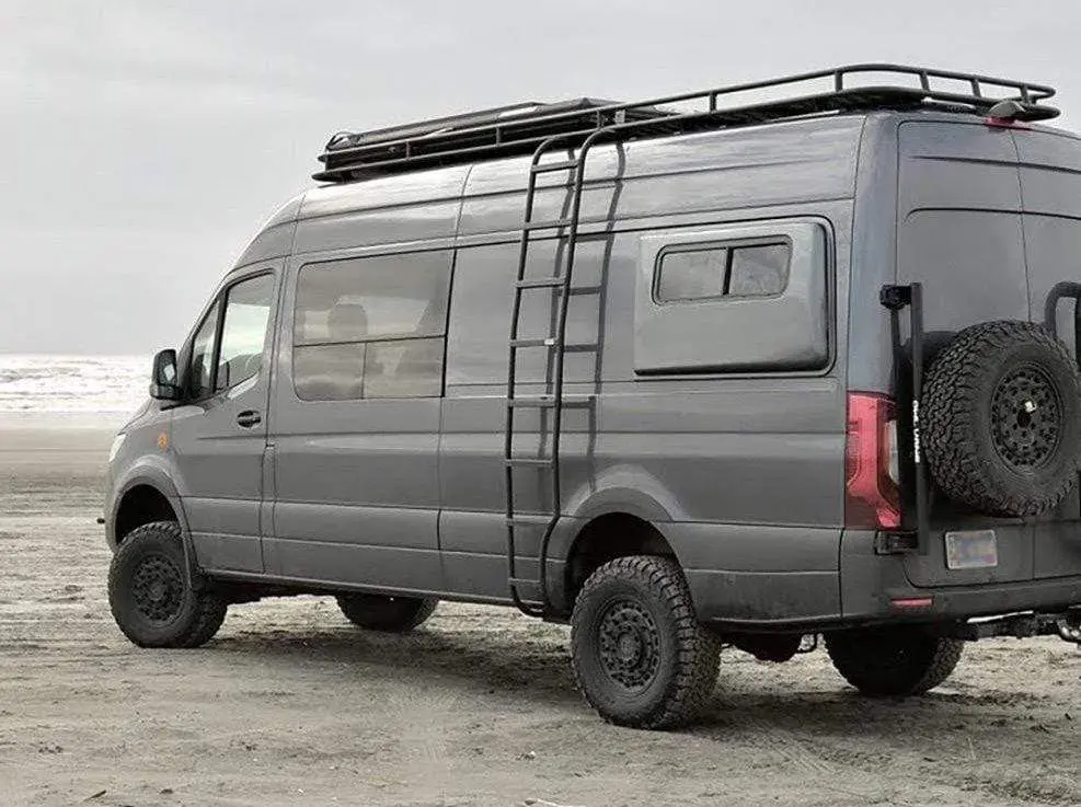 Flatline Sprinter Wheel Wrap Side Ladder 2007-2024 2