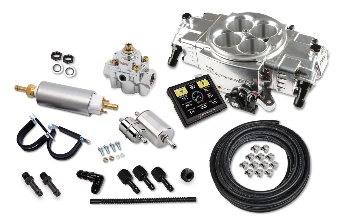 Holley Sniper Efi 550-870K Holley Sniper Stealth 4150 Master Kit - Shiny 1