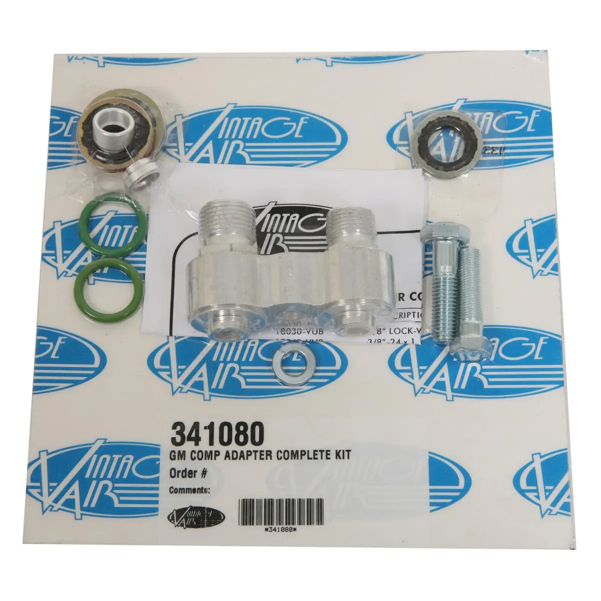 Vintage Air 341080 Threaded Hvac Adapter Fitting 1