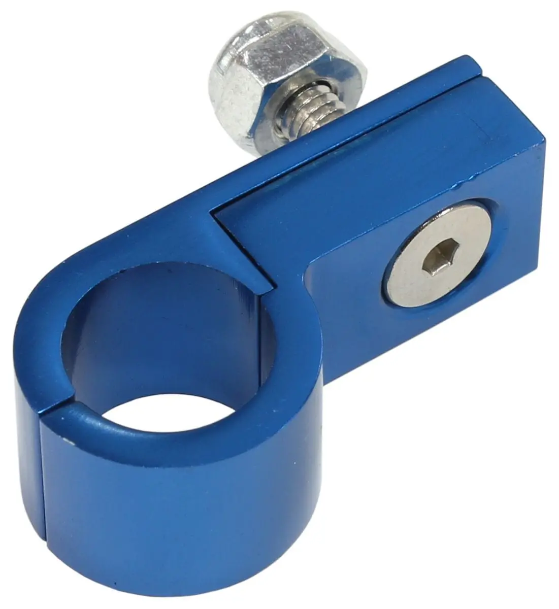 Billet Aluminum P-Clamps For 3/16" Hard Line – 10-Pack (Af157-03-10) 1