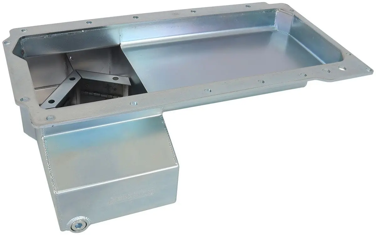 Af82-2015 Gm Ls Front-Sump Oil Pan With Integrated Filter Mount 1