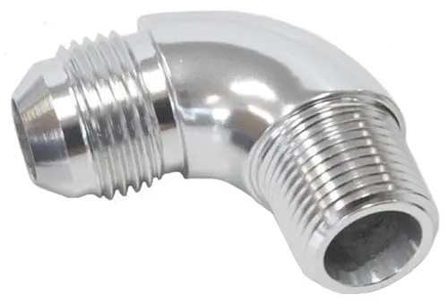 Af522-06S 90° Npt-To-An Adapter: 1/4" Npt To -6An Full-Flow Fitting 1