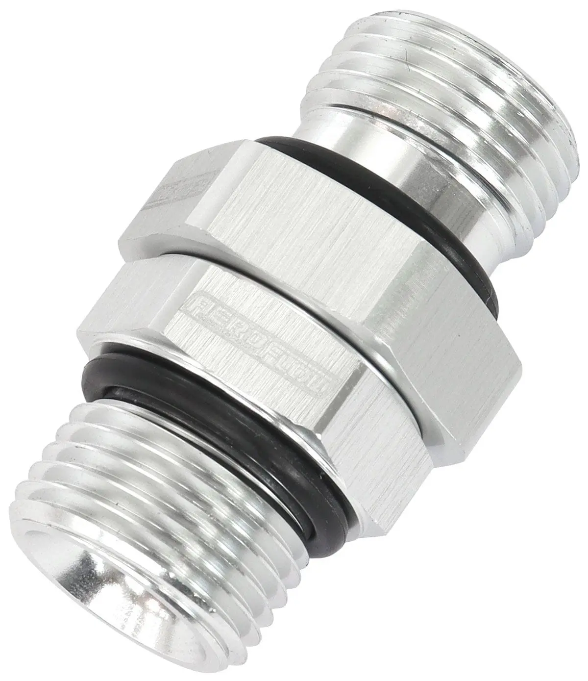 -6 Orb To -6 Orb Male Swivel Fitting – 360° Rotating, Reusable Aluminum (Af929-06S) 1