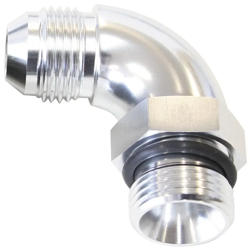 Full-Flow 90-Degree Orb To An Adapter Fitting (-12 Orb To -10 An) 1