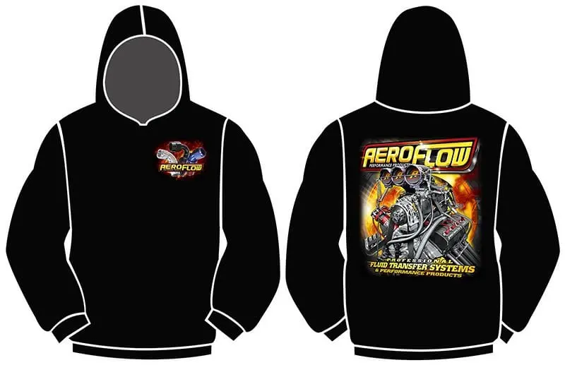 Aeroflow Nitro Hemi Graphic Racing Hoodie Afnitro2Hood-Xl 1