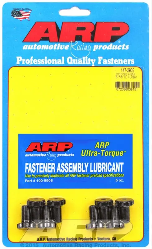 Arp 147-2902 Pro Series Flexplate Bolt Kit – Heat-Treated Steel Fasteners 1