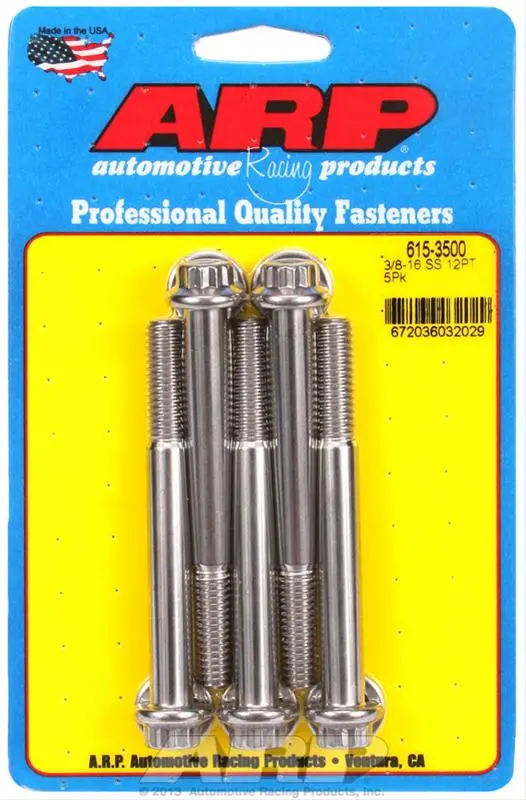 Arp 615-3500 Stainless Steel Bolts – High-Strength, Corrosion-Resistant Fasteners 1