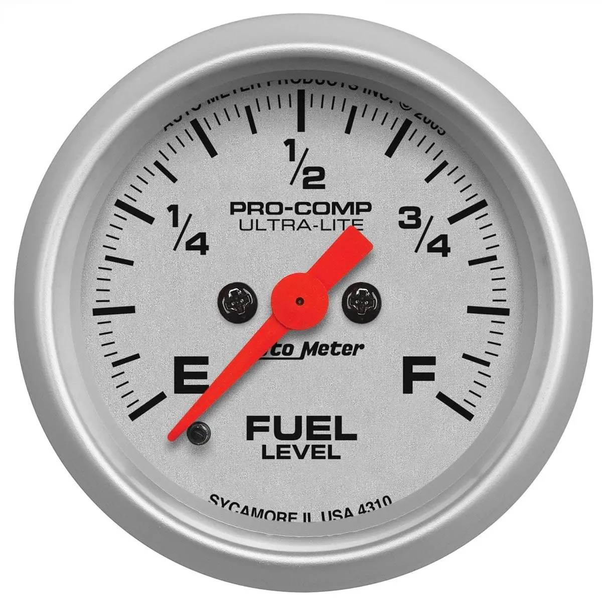 Autometer Au4310 Ultra-Lite Fuel Level Gauge – Analog Dash-Mounted Display 1