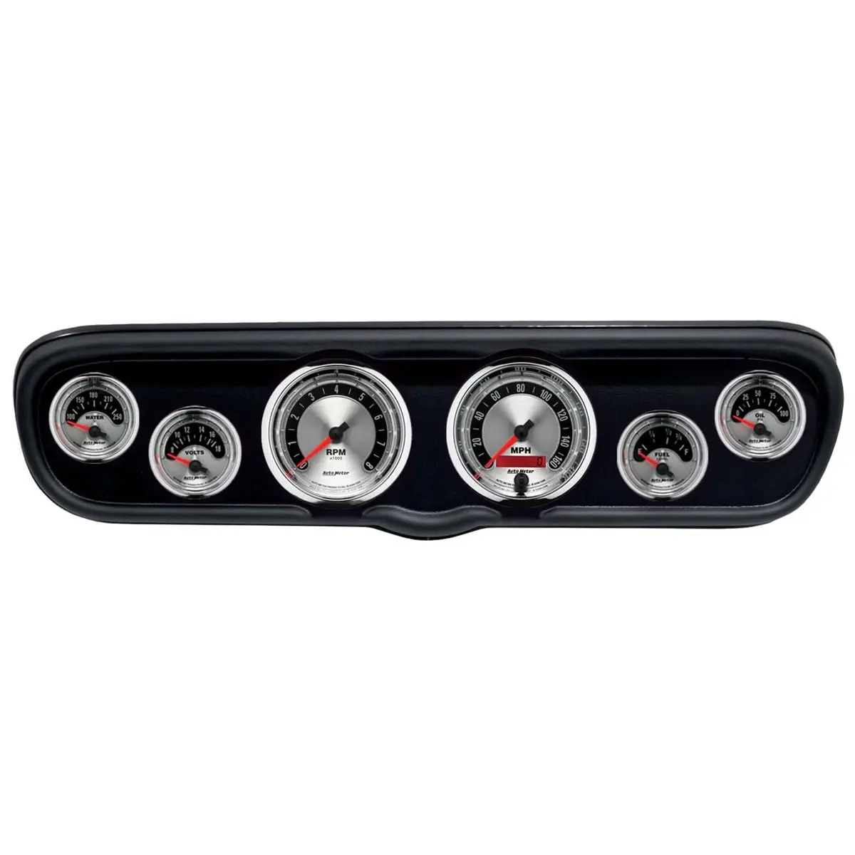 Autometer American Muscle Instrument Cluster - 2110-01 With Classic Gauges 1