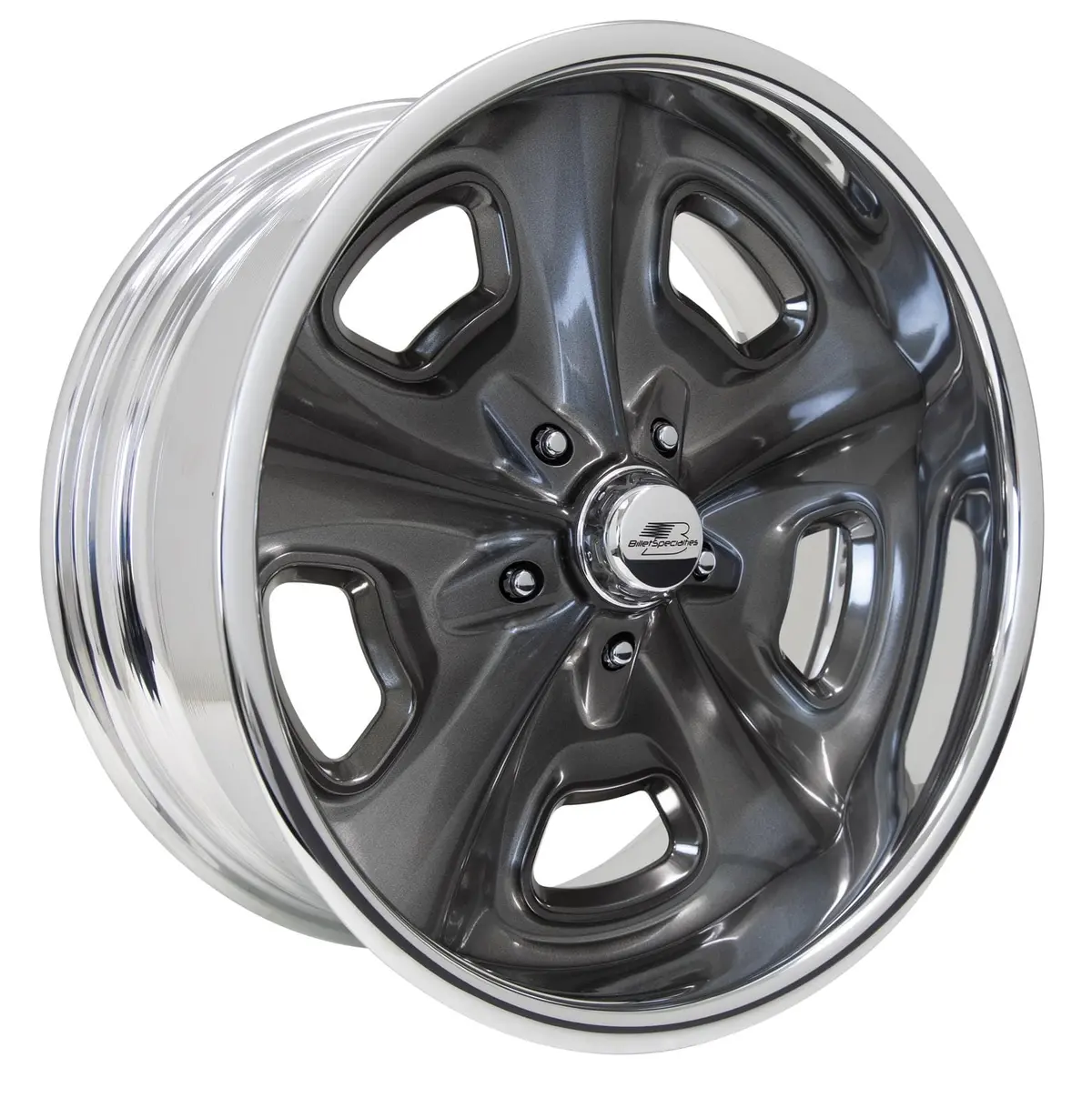 Billet Specialties Vintage Crossover Smoke Wheels – Custom-Ordered Vds88S215 Design 2