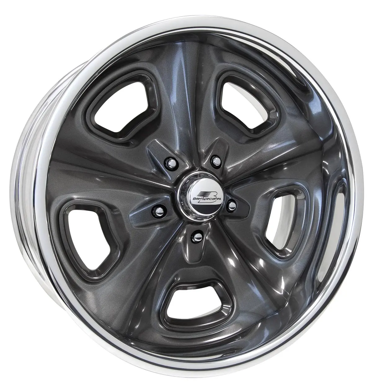 Billet Specialties Vintage Crossover Smoke Wheels – Custom-Ordered Vds88S215 Design 1