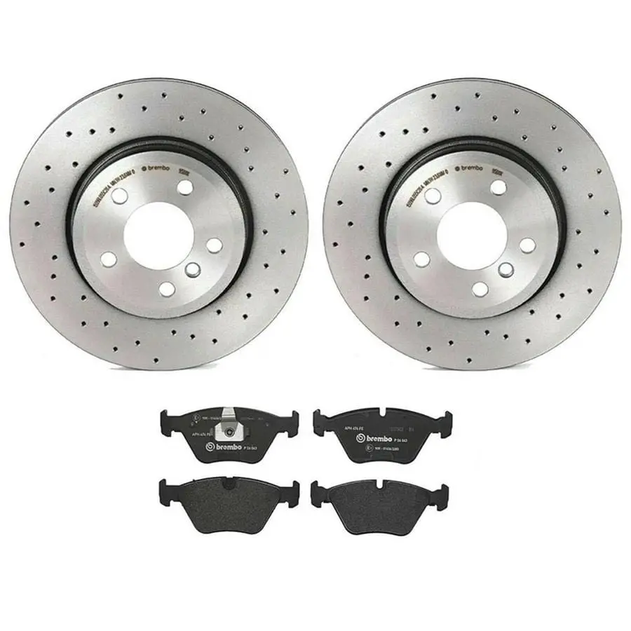Brembo Ktx4094 Brake Pad And Rotor Replacement Kit 1