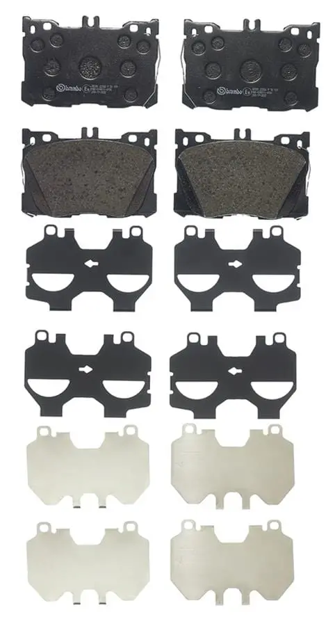 Brembo P50139 Low-Metallic Brake Pads 1