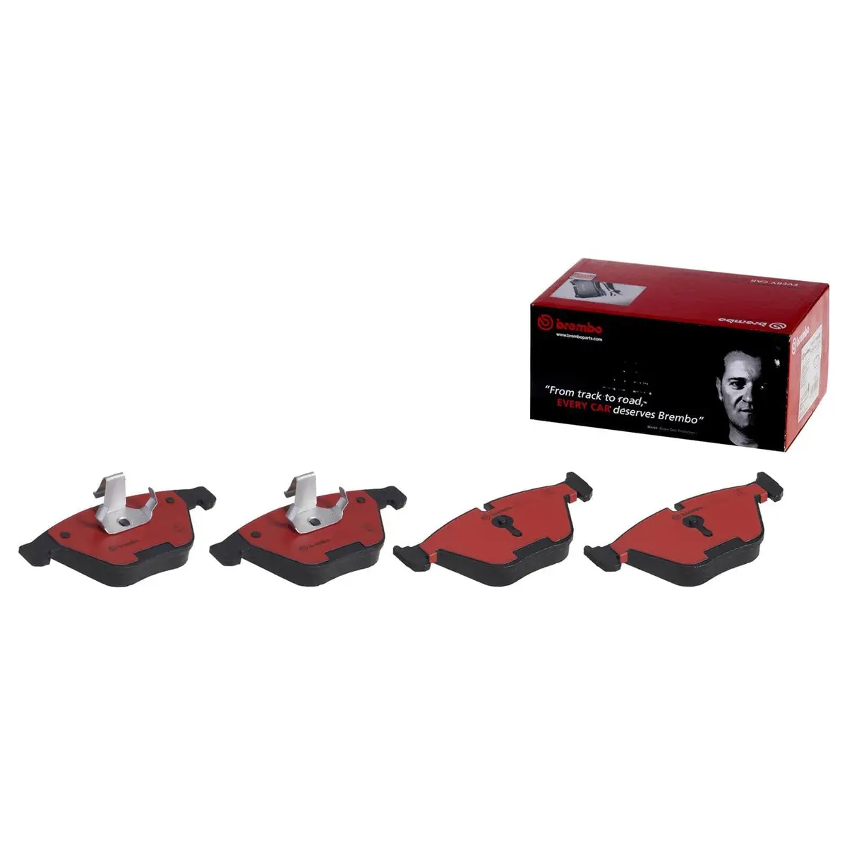 Brembo P06081N Nao Ceramic Brake Pads – Quiet, Low-Dust, High-Temperature Performance 1