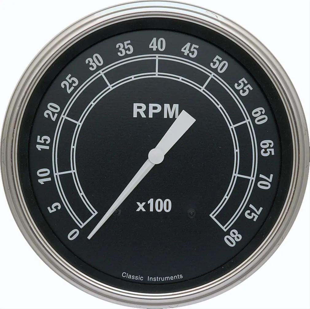 Classic Instruments Traditional Analog Tachometer – Tr71Slc 1