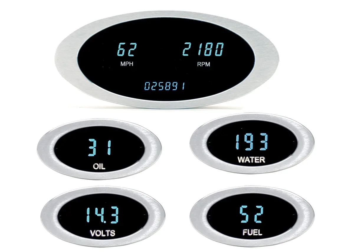 Dakota Digital Ion-50 Series 5-Inch Digital Gauge Kit With Tachometer 1