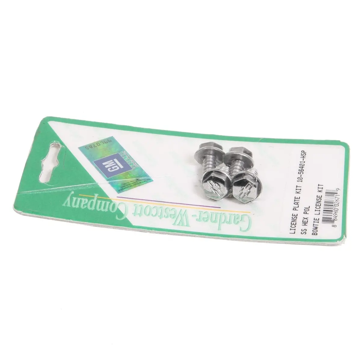 Gardner-Westcott 10-56401-Hsp License Plate Mounting Kit 1