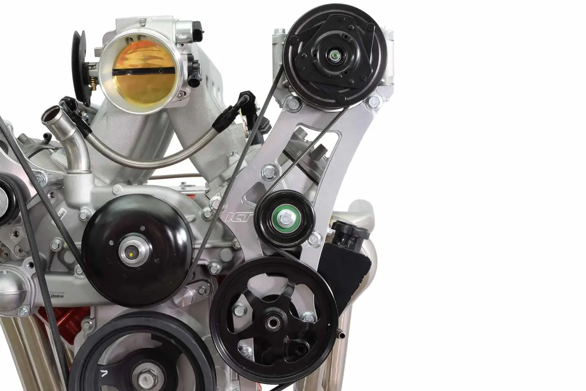 Ict Billet 551127-3 Bracket Kit – Ac Compressor & Power Steering Mount 2