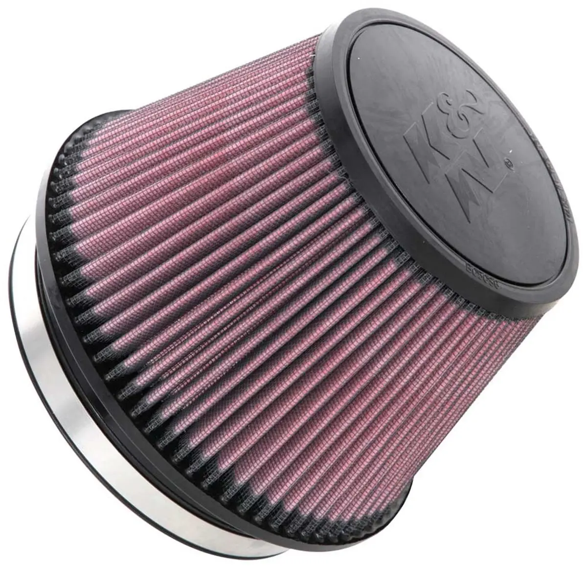 K&N Universal High-Flow Replacement Air Filter – Washable, Reusable (Ru-2960Xd) 1