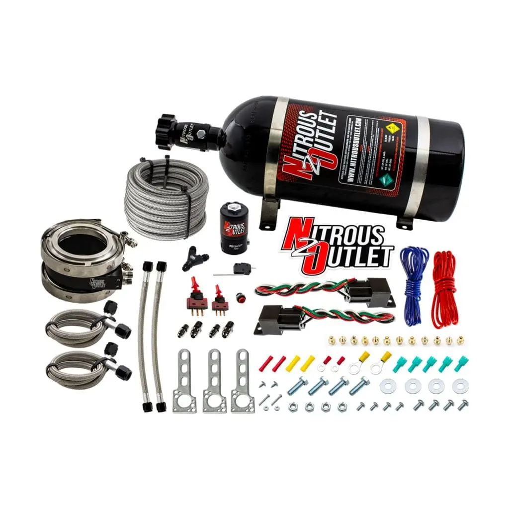 Nitrous Outlet Wet Nitrous System Kit – 100Hp Capacity – 00-10055-10 1