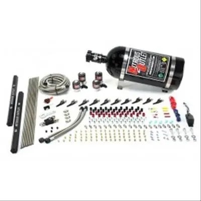 Nitrous Outlet 00-10497-R-12 Nitrous System – Plate-Based N2O Injection Kit 1