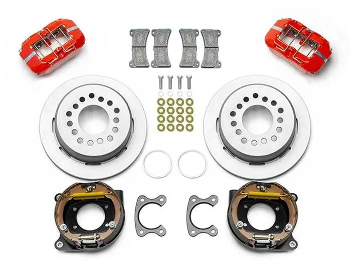 Wilwood Forged Dynapro Rear Parking Brake Kit With Low-Profile Dust Seals (140-15604-R) 2